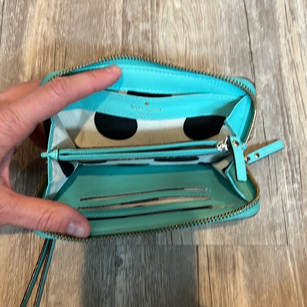 Kate Spade Turquoise Wallet - Picture 5 of 5
